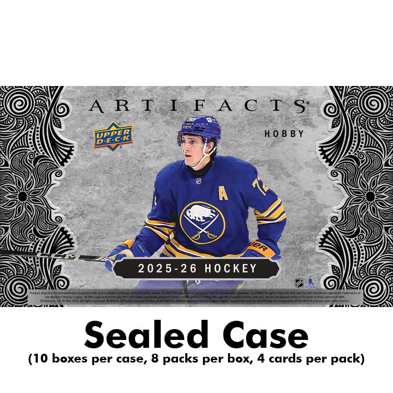 Sealed Case (10 boxes) 2025-26 Upper Deck Artifacts Hobby [01254]