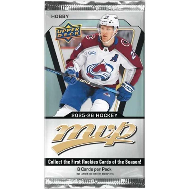 1st Paket 2025-26 Upper Deck MVP Hobby