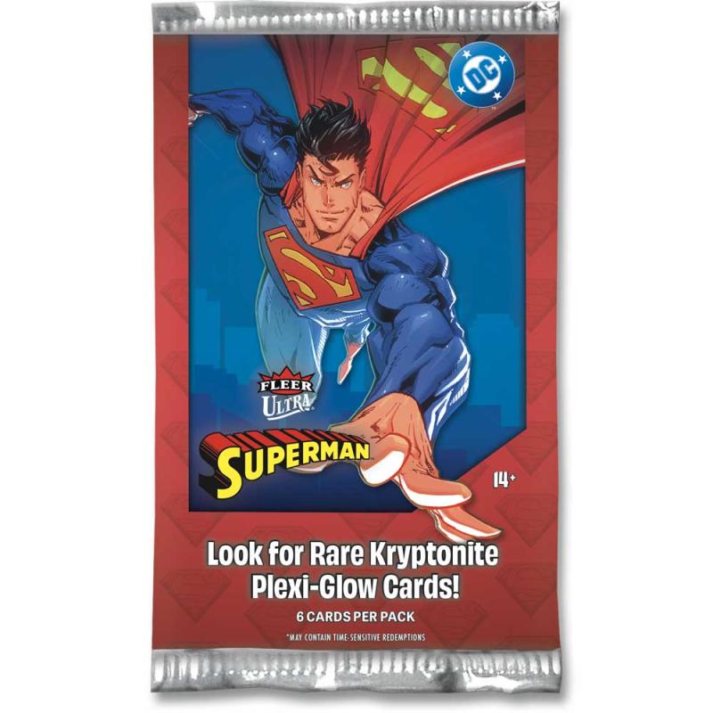1st Paket 2026 Upper Deck Fleer Ultra SUPERMAN Trading Cards Hobby