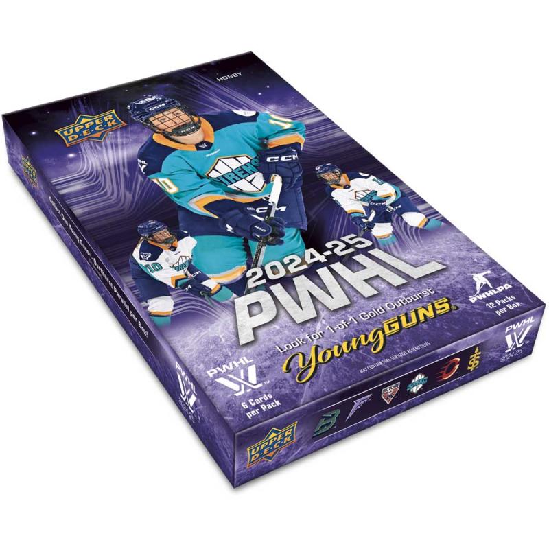 [MAX 1 PER HUSHÅLL] Hel Box 2024-25 Upper Deck PWHL Hobby (Professional Women's Hockey League)