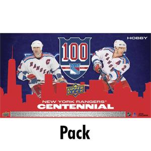 1 Pack 2025-26 Upper Deck New York Rangers Centennial Hobby