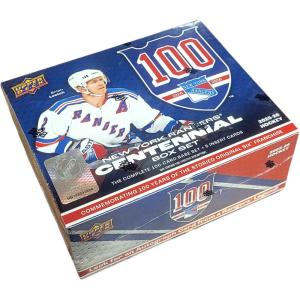 PRE-BUY: Sealed Box 2025-26 Upper Deck New York Rangers Centennial Box Set (Preliminary release January 14:th 2025)