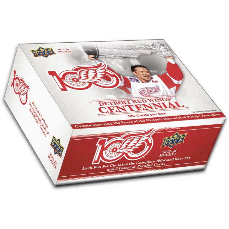 PRE-BUY: Sealed Box / Box Set 2025-26 Upper Deck Detroit Red Wings Retail [Box Set] (Preliminary release November 5:th 2025)