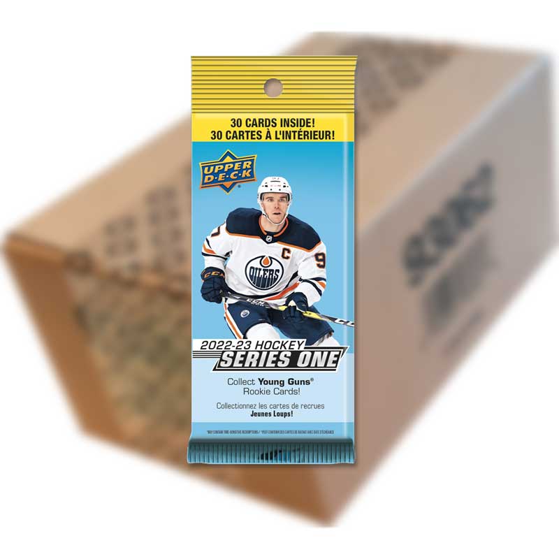 Sealed Box 2022-23 Upper Deck Series 1 Retail  Fat Pack [10001]