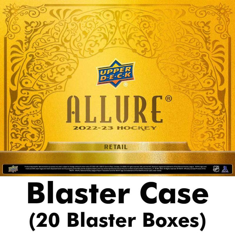 Hel Blaster Case (20 Boxes) 2022-23 Upper Deck Allure Retail [10450]