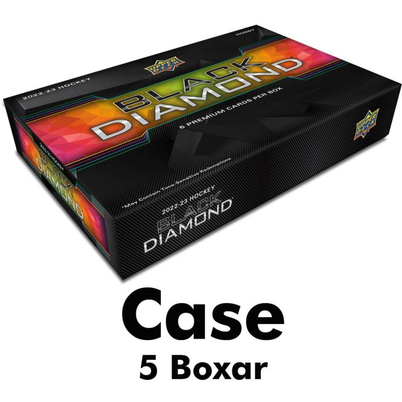 Sealed Case (5 Boxar) 2022-23 Upper Deck Black Diamond Hobby [10476]