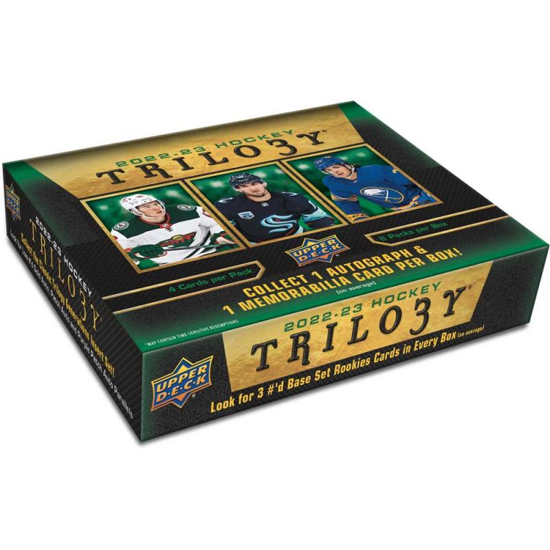 Sealed Box 2022-23 Upper Deck Trilogy Hobby