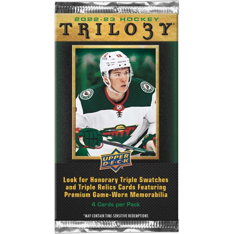 1 Pack 2022-23 Upper Deck Trilogy Hobby