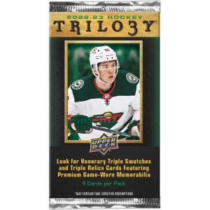 1 Pack 2022-23 Upper Deck Trilogy Hobby