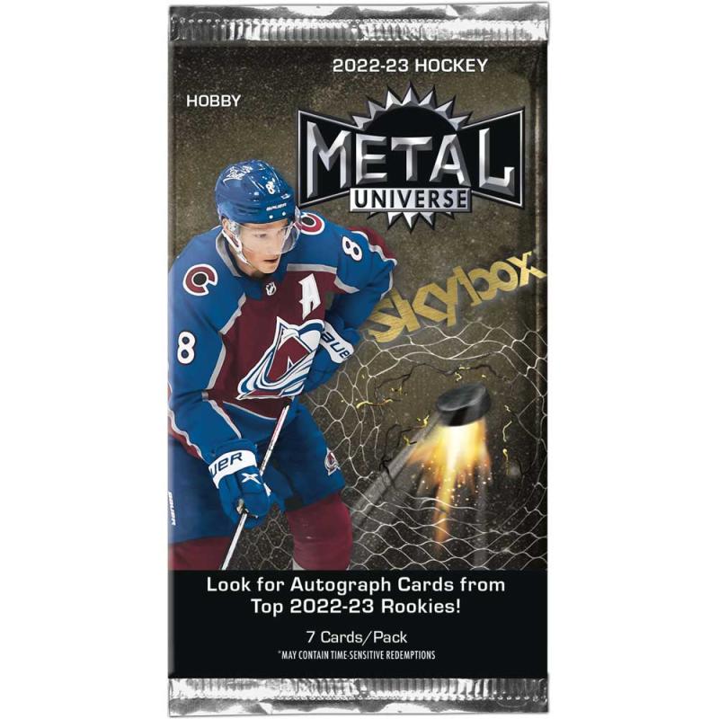 1st Pack 2022-23 Upper Deck Skybox Metal Universe Hobby (Hockey)