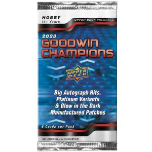 1st Paket 2023 Upper Deck Goodwin Champions Hobby
