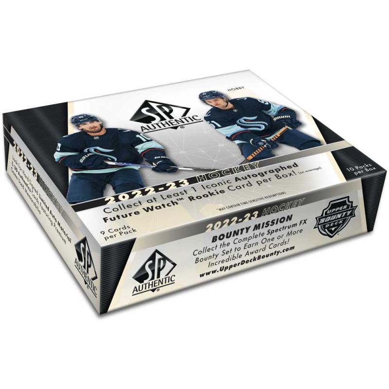Sealed Box 2022-23 Upper Deck SP Authentic Hobby