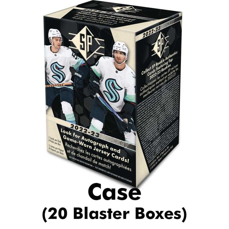 Sealed Blaster Case (20 Boxes) 2022-23 Upper Deck SP Retail [12177]