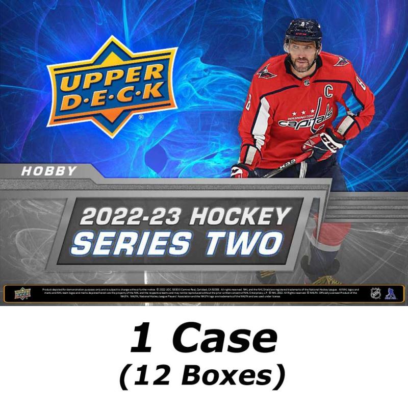 Hel Case (12 Boxar) 2022-23 Upper Deck Series 2 Hobby [13104]