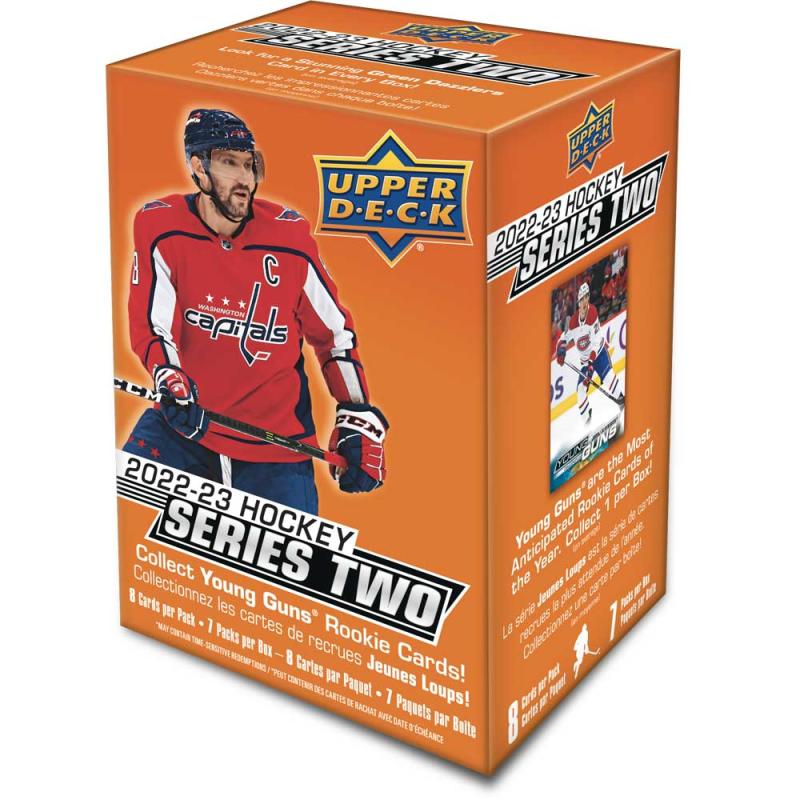 Sealed Blaster Box 2022-23 Upper Deck Series 2 Retail