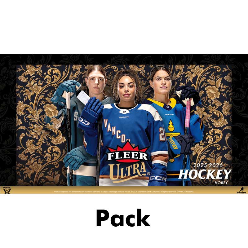 PRE-BUY: 1 Pack 2025-2026 Fleer Ultra PWHL Hobby (Preliminary release September 2:nd 2026 14:00)