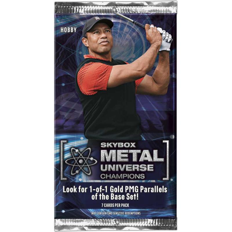 1 Pack 2023 Upper Deck Skybox Metal Universe Champions