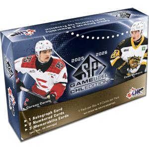 Sealed Box 2025-26 Upper Deck CHL SP Game-Used Hobby
