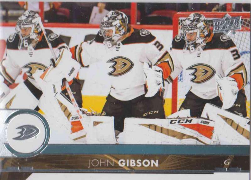 John Gibson - Anaheim Ducks 2017-2018 Upper Deck s2 #252