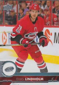 Elias Lindholm - Carolina Hurricanes 2017-2018 Upper Deck s2 #286