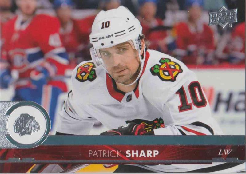 Patrick Sharp - Chicago Blackhawks 2017-2018 Upper Deck s2 #289
