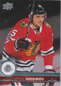 Artem Anisimov - Chicago Blackhawks 2017-2018 Upper Deck s2 #293