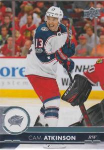 Cam Atkinson - Columbus Blue 2017-2018 Upper Deck s2 #301