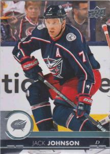 Jack Johnson - Columbus Blue 2017-2018 Upper Deck s2 #306