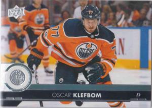 Oscar Klefbom - Edmonton Oilers 2017-2018 Upper Deck s2 #323