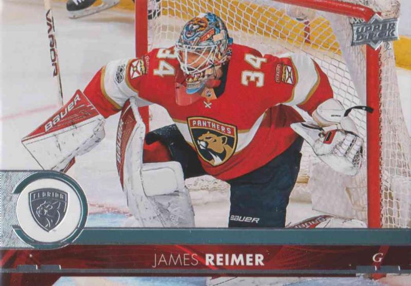 James Reimer - Florida Panthers 2017-2018 Upper Deck s2 #331