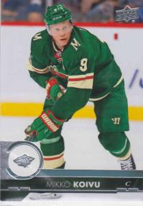Mikko Koivu - Minnesota Wild 2017-2018 Upper Deck s2 #344