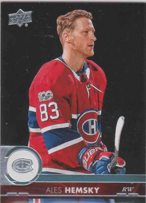 Ales Hemsky - Montreal Canadiens 2017-2018 Upper Deck s2 #351