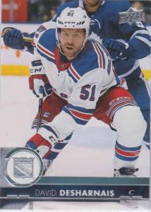 David Desharnais - New York 2017-2018 Upper Deck s2 #377