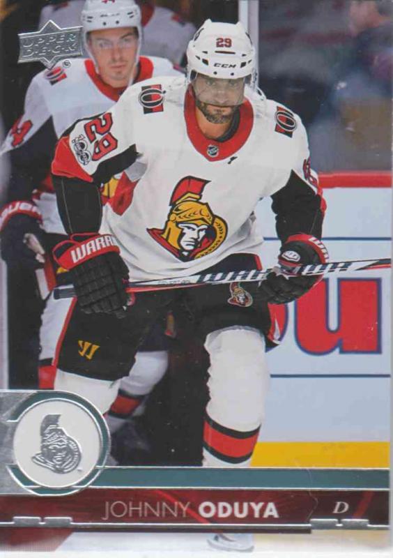 Johnny Oduya - Ottawa Senators 2017-2018 Upper Deck s2 #381