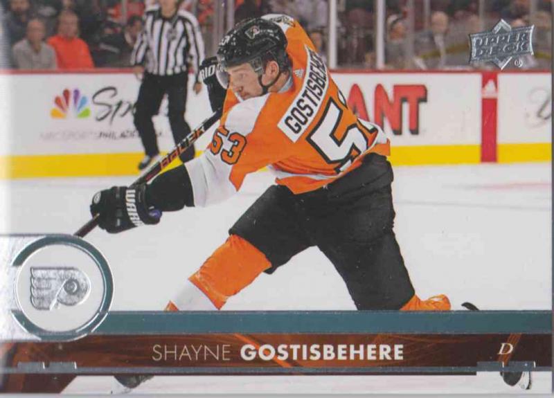 Shayne Gostisbehere - Philadelphia Flyers 2017-2018 Upper Deck s2 #387