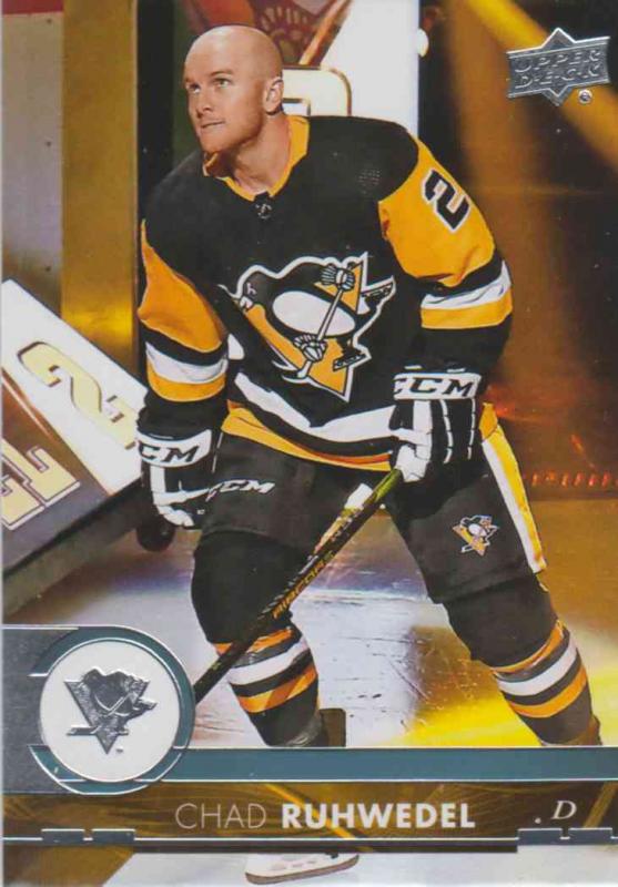 Chad Ruhwedel Pittsburgh Penguins 20172018 Upper Deck s2