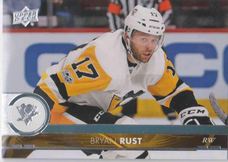 Bryan Rust - Pittsburgh Penguins 2017-2018 Upper Deck s2 #395