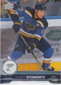 Jaden Schwartz - St. Louis 2017-2018 Upper Deck s2 #404
