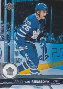 James van Riemsdyk - Toronto Maple 2017-2018 Upper Deck s2 #419
