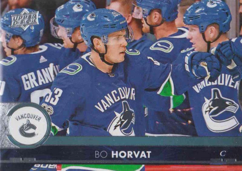 Bo Horvat - Vancouver Canucks 2017-2018 Upper Deck s2 #424
