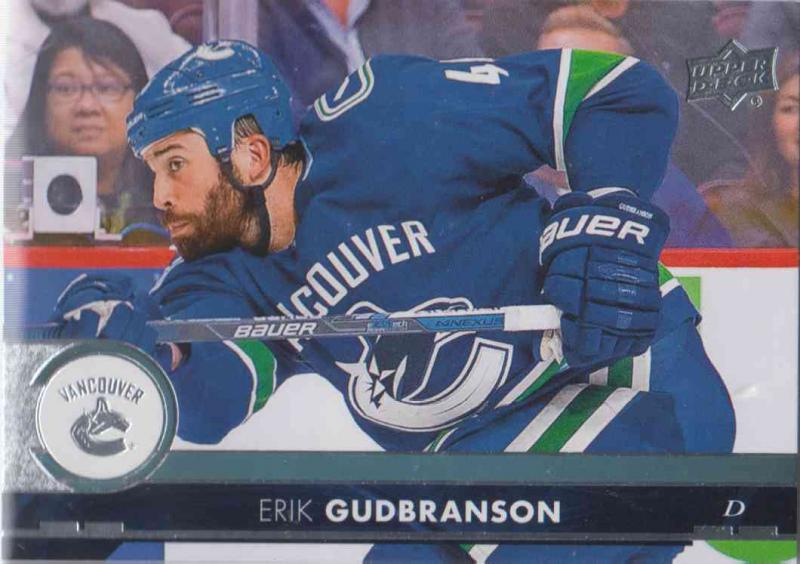 Erik Gudbranson - Vancouver Canucks 2017-2018 Upper Deck s2 #426
