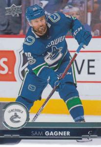 Sam Gagner - Vancouver Canucks 2017-2018 Upper Deck s2 #427