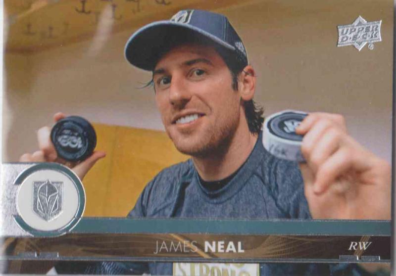 James Neal - Vegas Golden 2017-2018 Upper Deck s2 #434