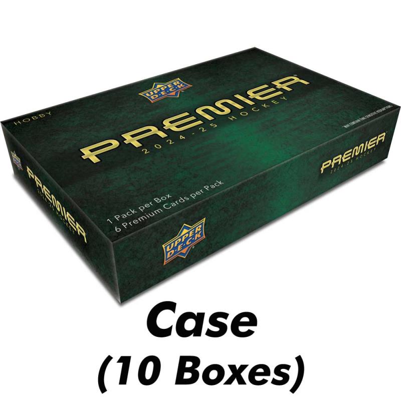 PRE-BUY: Sealed Case (10 boxes) 2024-25 Upper Deck Premier Hobby [18848] (Preliminary release October 29:th 2025)