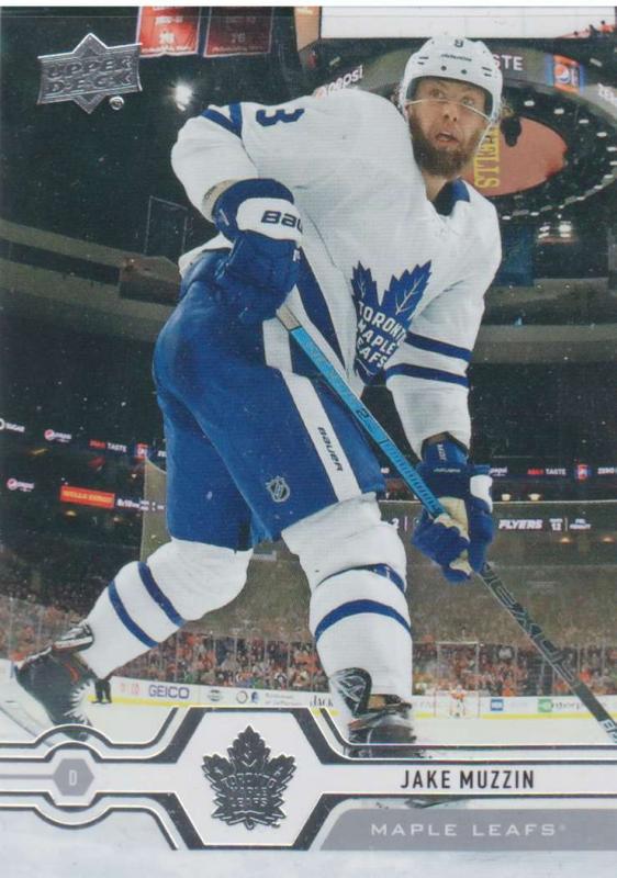 Jake Muzzin - Toronto Maple Leafs 2019-2020 Upper Deck s1 #003