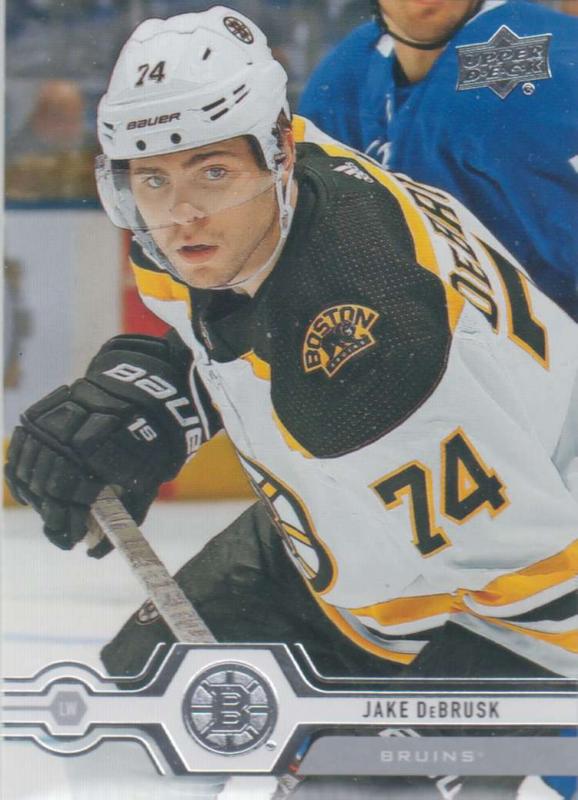 Jake DeBrusk Boston Bruins 20192020 Upper Deck s1 010 Jake DeBrusk Boston Bruins 20192020 Upper Deck s1 010