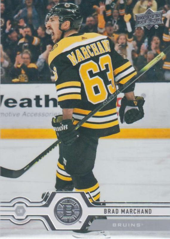Brad Marchand - Boston Bruins 2019-2020 Upper Deck s1 #014