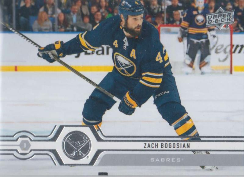 Zach Bogosian - Buffalo Sabres 2019-2020 Upper Deck s1 #020