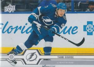 Yanni Gourde - Tampa Bay Lightning 2019-2020 Upper Deck s1 #023