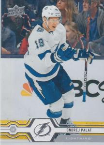 Ondrej Palat - Tampa Bay Lightning 2019-2020 Upper Deck s1 #025